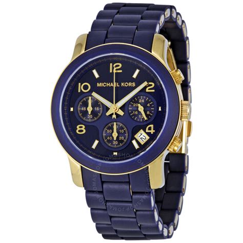 michael kors mk 5316|Michael Kors Runway Navy Silicone Wrapped Ladies Watch .